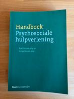 Handboek Psychosociale Hulpverlening, Boeken, Studieboeken en Cursussen, Ophalen of Verzenden, Beta, Zo goed als nieuw, HBO