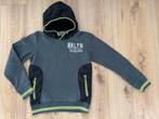 Stoere Vingino hoodie trui sweater capuchon grijs zwart 158, Trui of Vest, Ophalen of Verzenden, Zo goed als nieuw, Vingino
