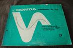Honda CR250R 1985 motorcycle parts catalogue CR 250 R, Ophalen of Verzenden, Honda