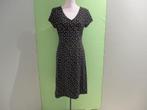 John Cabot jurk maat M, Maat 38/40 (M), Verzenden, Zwart, Zo goed als nieuw