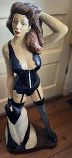 Zeldzaam pin up beeld dit is een verzamelobject jaren 20, Verzamelen, Beelden en Beeldjes, Ophalen of Verzenden, Gebruikt, Mens