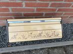 Vintage Metalen broodtrommel met Bloemmotief, Huis en Inrichting, Ophalen, Gebruikt