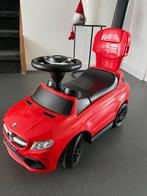 Rode Mercedes Loopauto met Duwstang, Ophalen, Gebruikt, Loopvoertuig