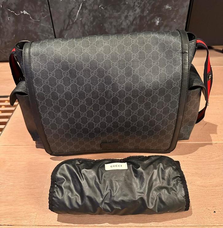 Gucci supreme luiertas ZGAN / Orgineel, Kinderen en Baby's, Luiertassen, Zo goed als nieuw, Ophalen of Verzenden