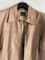 Mooie leren jas - Soho New York, Beige, Maat 42/44 (L), Ophalen of Verzenden, Zo goed als nieuw