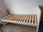 Flaxa bed 90x200 Inclusief lattenbodem, Ophalen, 85 tot 100 cm, Gebruikt, Lattenbodem