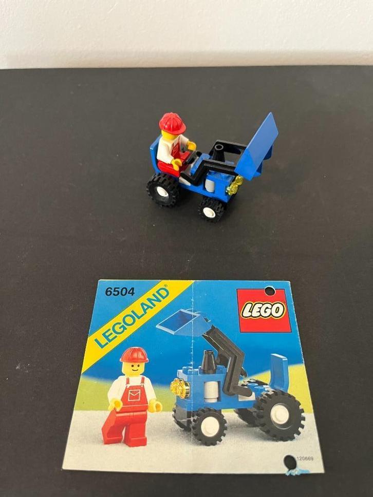 LEGO Town 6504 Tractor – Compleet, vintage uit 1988, Kinderen en Baby's, Speelgoed | Duplo en Lego, Gebruikt, Lego, Complete set