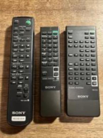 SONY AFSTANDSBEDIENINGEN AUDIOSET/CD-SPELER/VERSTERKER RM3 beschikbaar voor biedingen