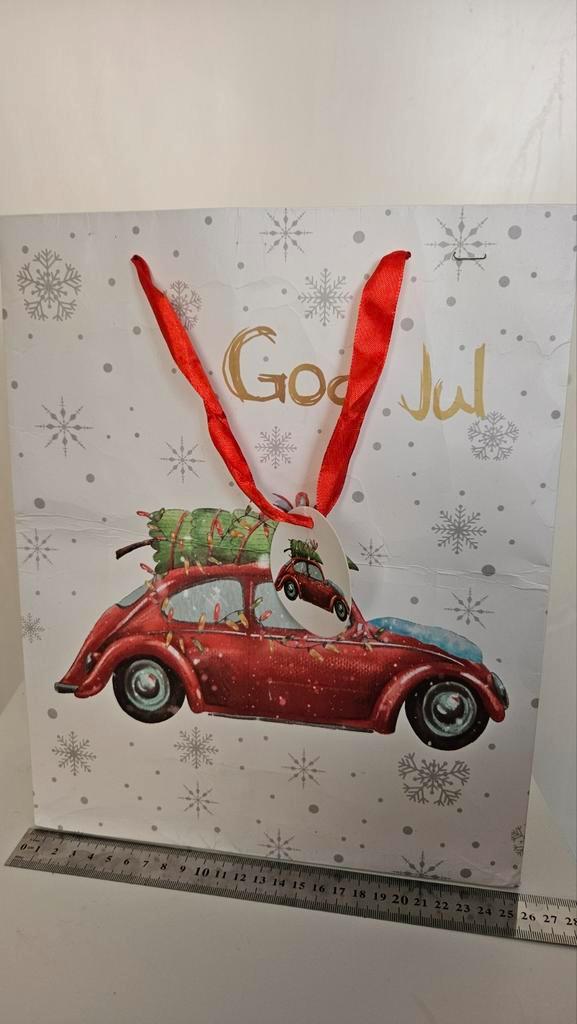 Gebruikte papieren zak, Diversen, Cadeaupapier, Gebruikt, Ophalen of Verzenden