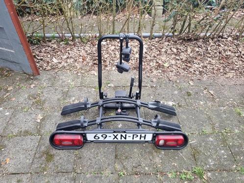 Travel & Co Black Fietsendrager, Auto diversen, Fietsendragers, Gebruikt, Trekhaakdrager, 2 fietsen, Ophalen