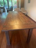Eikenhouten Eettafel 237cm, Huis en Inrichting, Tafels | Eettafels, Antiek, Gebruikt, Eikenhout, 200 cm of meer