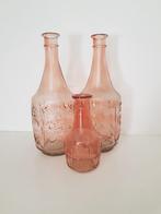3 mooie vazen., Ophalen, Overige kleuren, Minder dan 50 cm, Glas