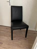 Eetkamerstoel Ikea Bergmond Leer, Huis en Inrichting, Stoelen, Ophalen, Bruin, Hout, Zo goed als nieuw