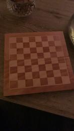 Houten opklapbaar schaakspel – 3030 cm – compleet, Hobby en Vrije tijd, Gezelschapsspellen | Bordspellen, Ophalen, Zo goed als nieuw