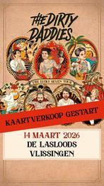 2 tickets Vlissingen voor The Lucky Seven, The Dirty Daddies, Twee personen, Maart