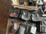Horeca leren portemonnee’s en handheld tasjes, Ophalen, Zo goed als nieuw, Zwart, Leer