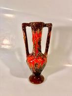 Vaas oranje Vallauris 60/70s, Ophalen of Verzenden