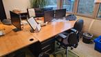 8 Bureaus + 4 Ladeblokken - Kantoormeubilair, Huis en Inrichting, Bureaus, Ophalen, Gebruikt, Bureau