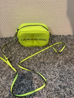 Calvin klein neon geel tasje, Sieraden, Tassen en Uiterlijk, Tassen | Schoudertassen, Overige merken, Verzenden, ., Geel
