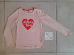 Adore you longsleeve. Maat 134 / 140., Ophalen of Verzenden, Gebruikt, Meisje, Shirt of Longsleeve