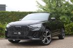 Audi Q3 Sportback 45 TFSIe | 3x S-Line | Panoramadak | Sonos, Gebruikt, Leder en Stof, Zwart, Hybride Elektrisch/Benzine
