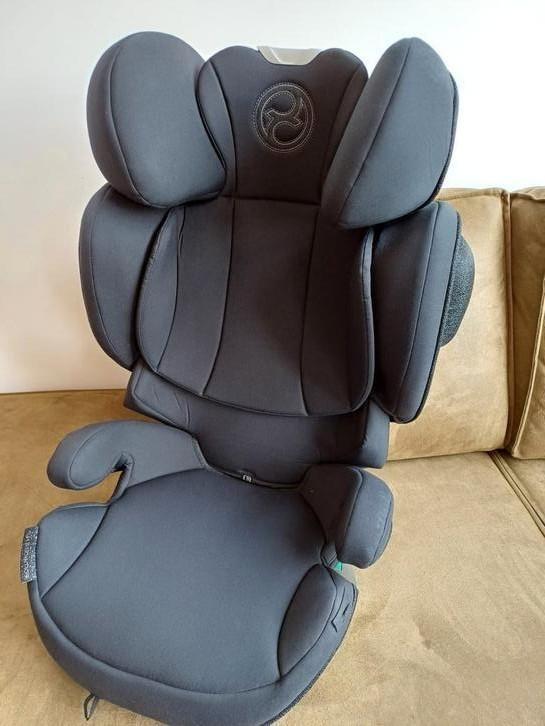 Cybex Solution Z I-fix deep black NIEUWSTAAT!, Kinderen en Baby's, Autostoeltjes, Zo goed als nieuw, Overige merken, 15 t/m 36 kg