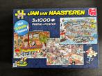 Jan van Haasteren -  Drukkerij Zeehaven + Chinees nieuwjaar, Verzenden, Meer dan 1500 stukjes, Zo goed als nieuw, Legpuzzel