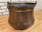 Oude koperen ketel, Antiek en Kunst, Ophalen, Koper