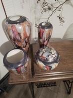 4 Italiaanse vazen in goede staat, Gebruikt, Overige kleuren, Aardewerk of Porselein, Ophalen of Verzenden