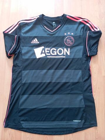 Ajax uitshirt 2013 - 2014 matchworn / issued. 43 Kishna.  beschikbaar voor biedingen