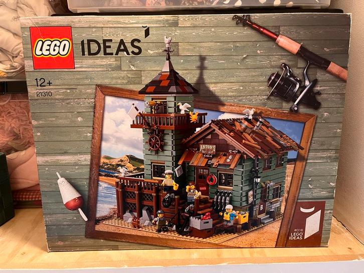 Lego Ideas 21310 - Old Fishing Store, Kinderen en Baby's, Speelgoed | Duplo en Lego, Zo goed als nieuw, Lego, Complete set, Ophalen of Verzenden