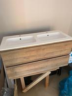 Double washbasin/cabinet, Ophalen, 100 tot 150 cm, Nieuw, Minder dan 100 cm