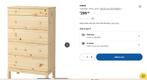 Chest of Drawers, Huis en Inrichting, Kasten | Ladekasten, 5 laden of meer, 100 tot 150 cm, Zo goed als nieuw, Grenenhout