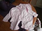 Roze geblokte pyjama merk la V kids 122 128 kinderkleding, Nacht- of Onderkleding, Meisje, La V kids, Ophalen of Verzenden