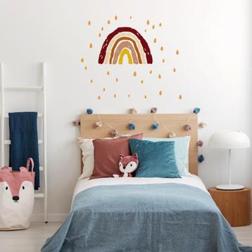 Muursticker Regenboog Druppels Terra Pöm le Bonhomme beschikbaar voor biedingen