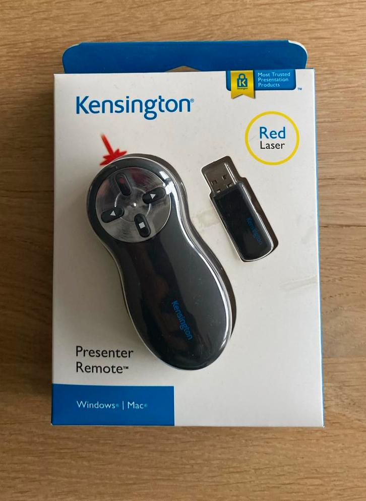 Draadloze Presenter met Rode laser - Nano-ontvanger, Computers en Software, Presenters, Nieuw, MacOS, Windows, Ophalen of Verzenden