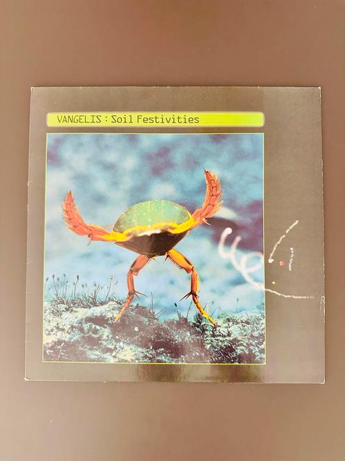 Vangelis - Soil Festivities LP Vinyl, Cd's en Dvd's, Vinyl | Overige Vinyl, Gebruikt, 12 inch, Ophalen of Verzenden