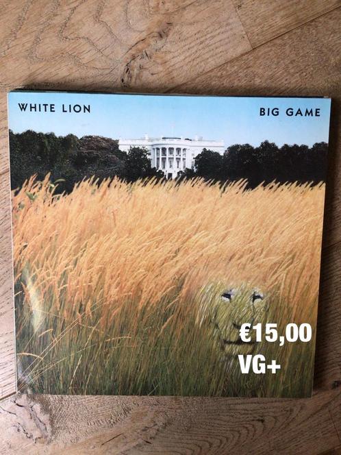 White Lion - big game, Cd's en Dvd's, Vinyl | Hardrock en Metal, Gebruikt, Ophalen