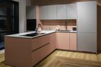 Moderne keuken easytouch koraal, Ophalen, Hoekkeuken, Zo goed als nieuw, Crème