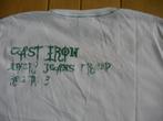 CAST IRON t- shirt wit groene text maat XXL, Kleding | Heren, T-shirts, Cast Iron, Ophalen of Verzenden, Wit, Overige maten