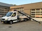 Mercedes-Benz Sprinter 314 2.2 CDI 432 Hiab 038 Laadkraan Ai, Auto's, Bestelauto's, Gebruikt, 2875 kg, Wit, Bedrijf