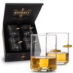 Glas en BorrelglaasjesWhiskeyglazen met kogel - Borrelglas -, Cave & Garden, Verzenden, Nieuw, Kouwe Hoek 1B, Waddinxveen