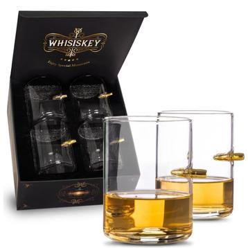 Glas en BorrelglaasjesWhiskeyglazen met kogel - Borrelglas - beschikbaar voor biedingen