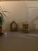 houten lamp, Minder dan 50 cm, Ophalen of Verzenden, Zo goed als nieuw, Hout