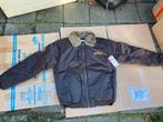 Bomberjack, Maat 52/54 (L), C & a, Bruin, Nieuw