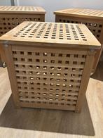 IKEA HOL tafeltje en opbergkist (3 stuks), Ophalen, Gebruikt, 50 tot 100 cm, 50 tot 75 cm