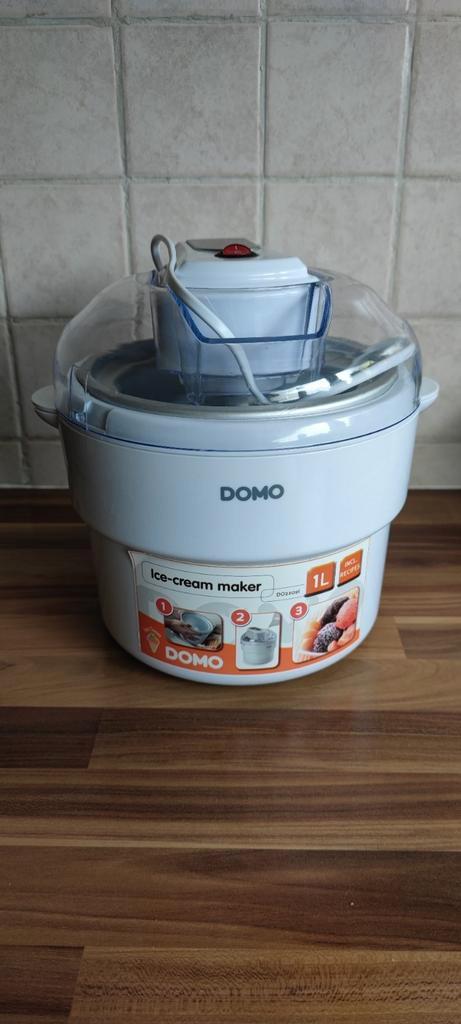 Domo DO2309i ijsmachine, Witgoed en Apparatuur, IJsmachines, Zo goed als nieuw, Ophalen of Verzenden