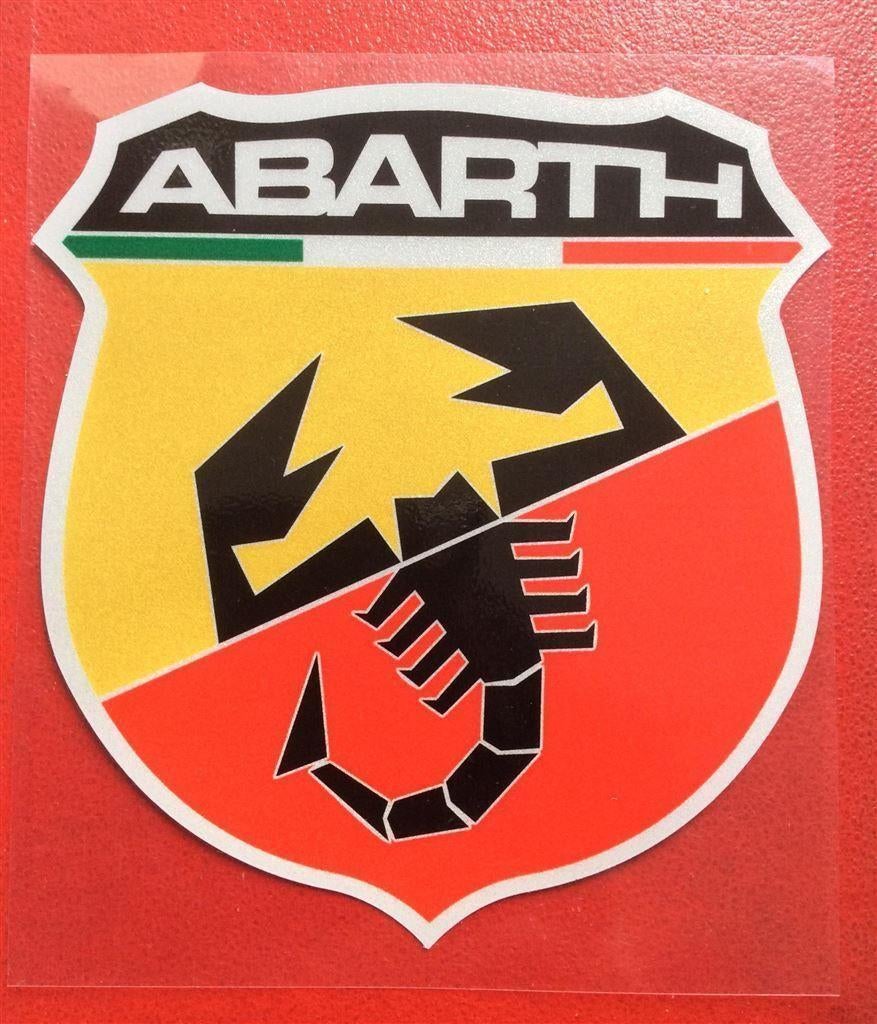 ABARTH Logo Reflecterende Vinyl Auto Motor Decal Sticker, Auto diversen, Autostickers, Ophalen of Verzenden