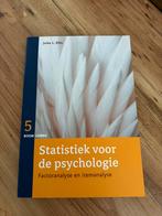 Statistiek voor de Psychologie deel 5, Boeken, Ophalen of Verzenden, Nieuw, WO