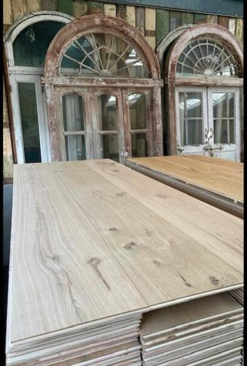EXTRA BREDE EIKEN VLOER XXL KANT & KLAAR 300MM BREED! beschikbaar voor biedingen